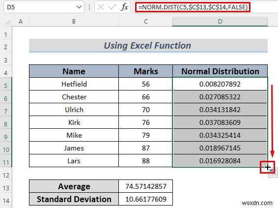 Excelでデータを正規分布に変換する2つの簡単な方法