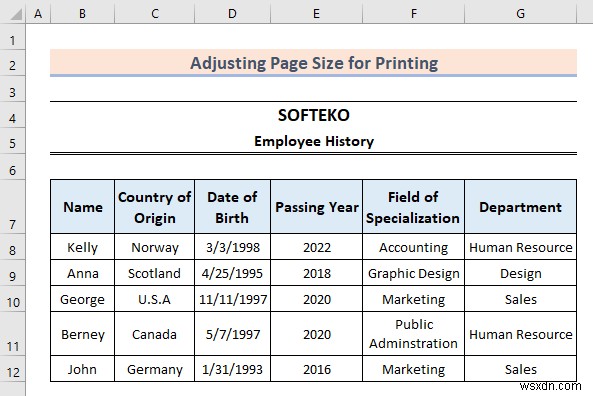 Excelで印刷用にページサイズを調整する方法|知っておきたい6つの簡単テクニック