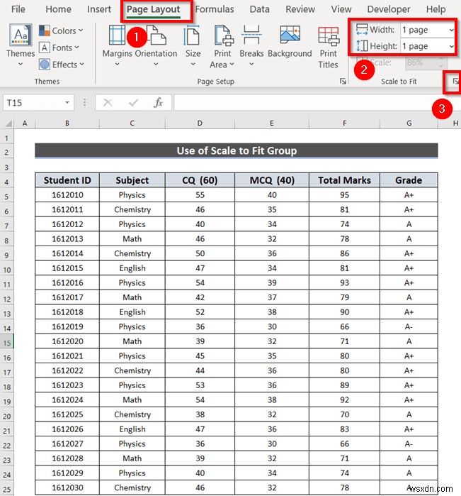Excelシートをページ全体に拡大印刷する5つの簡単な方法