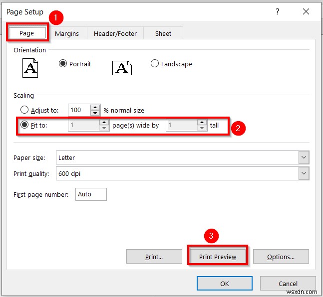 Excelシートをページ全体に拡大印刷する5つの簡単な方法