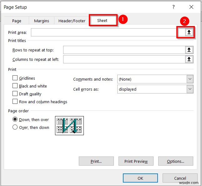 Excelシートをページ全体に拡大印刷する5つの簡単な方法