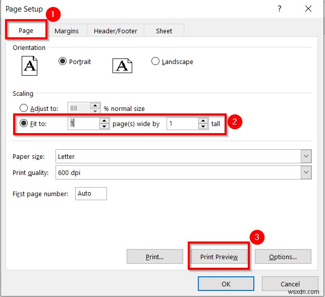 Excelシートをページ全体に拡大印刷する5つの簡単な方法