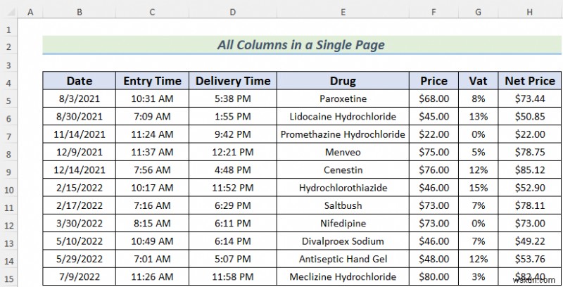 【Excel】すべての列を1ページに収めて印刷する方法7選|印刷倍率の変更テクニック