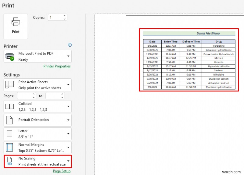 【Excel】すべての列を1ページに収めて印刷する方法7選|印刷倍率の変更テクニック
