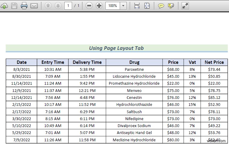 【Excel】すべての列を1ページに収めて印刷する方法7選|印刷倍率の変更テクニック