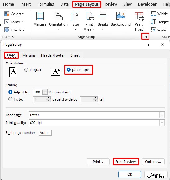【Excel】すべての列を1ページに収めて印刷する方法7選|印刷倍率の変更テクニック