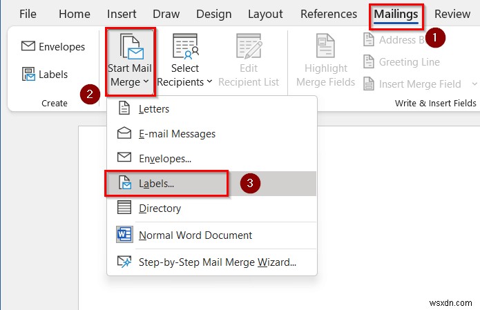 Excel から Avery 8160 ラベルを印刷する方法｜Word の差し込み印刷で簡単2ステップ