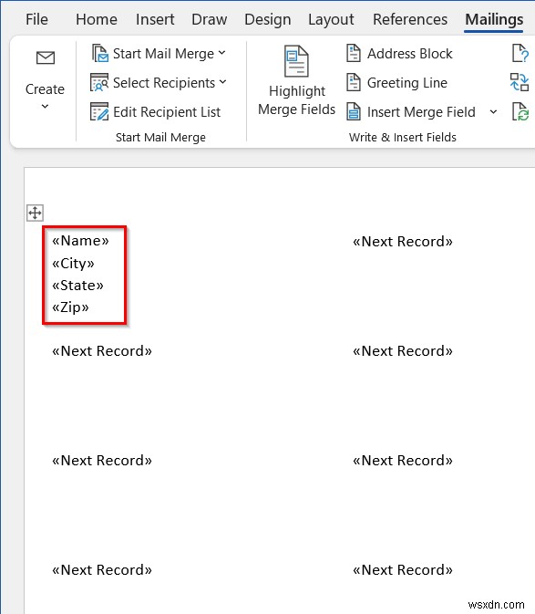 Excel から Avery 8160 ラベルを印刷する方法｜Word の差し込み印刷で簡単2ステップ