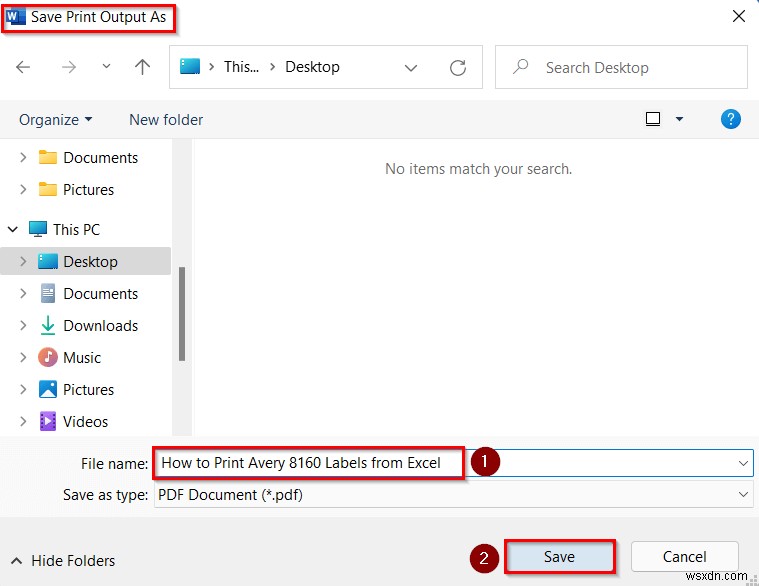 Excel から Avery 8160 ラベルを印刷する方法｜Word の差し込み印刷で簡単2ステップ