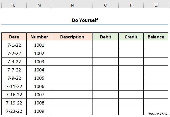 Excelで小切手帳元帳を作成する方法(実用的な2つの例)