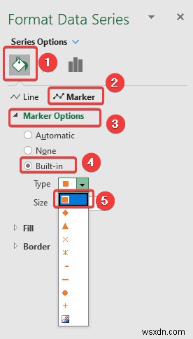 Excelでデータマーカーを追加する方法|折れ線グラフ・散布図の実例付きで徹底解説