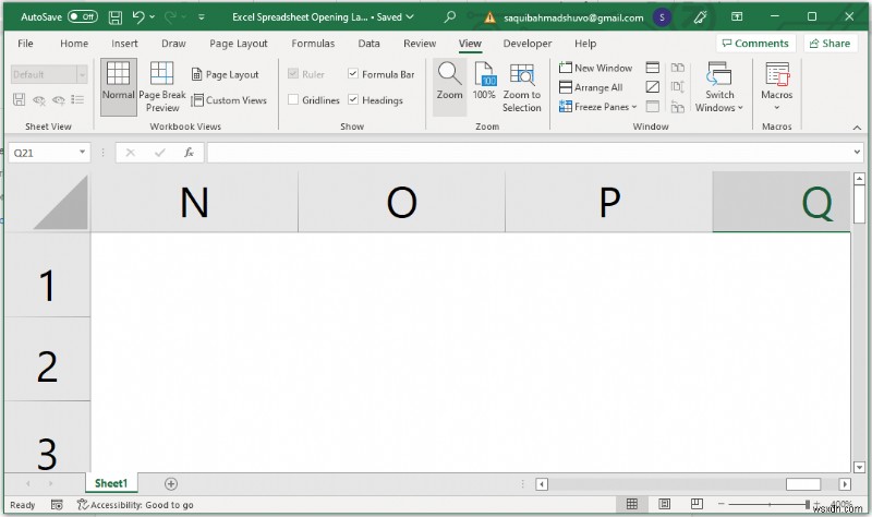 【修正】Excelのスプレッドシートが画面より大きく開く問題を解決する3つの方法