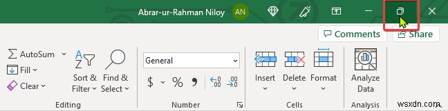 Excelが全画面表示で開かないようにする4つの方法