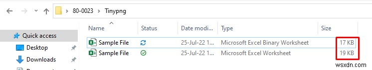 Excelファイルサイズが大きくなる原因を特定する10の方法