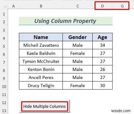 Excelでボタン1つで列を非表示にする4つの実践テクニック