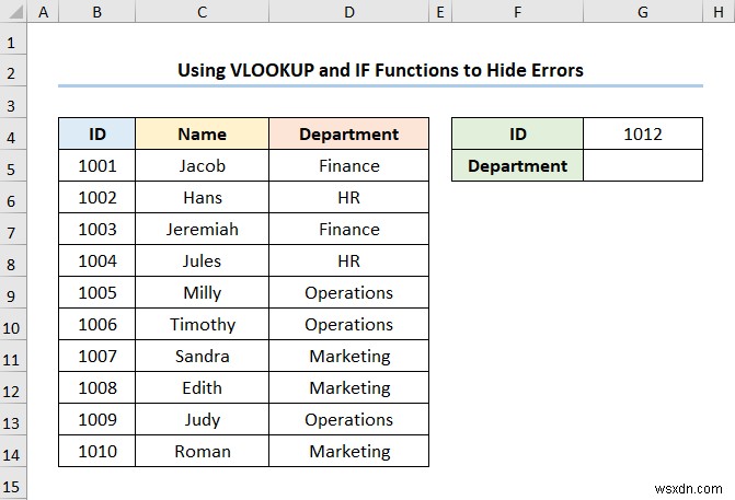 ExcelのVLOOKUP関数でデータをマッピングする4つの簡単な方法