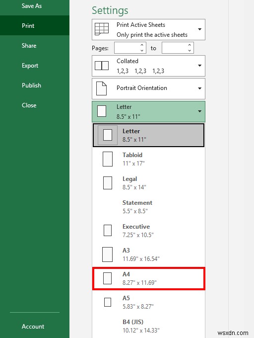 Excelシート全体をA4サイズで印刷する方法(5つの簡単なテクニック)