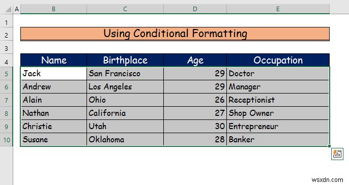 Excelで1行おきに網掛けする3つの方法|テーブル・条件付き書式・VBA