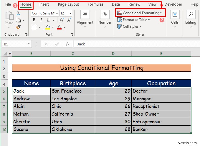 Excelで1行おきに網掛けする3つの方法|テーブル・条件付き書式・VBA