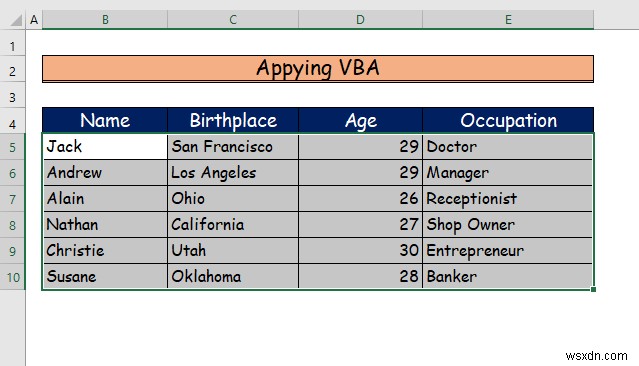 Excelで1行おきに網掛けする3つの方法|テーブル・条件付き書式・VBA