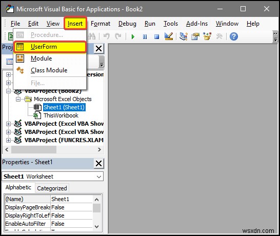 Excel VBAでユーザーフォームを全画面表示する4つの簡単な方法