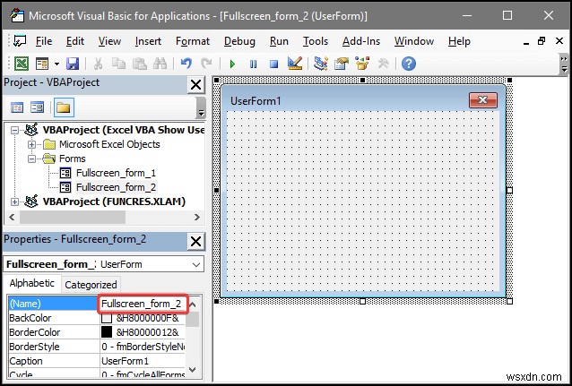Excel VBAでユーザーフォームを全画面表示する4つの簡単な方法
