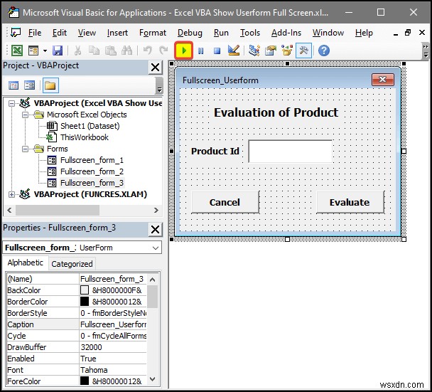 Excel VBAでユーザーフォームを全画面表示する4つの簡単な方法