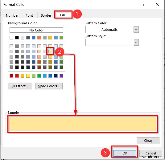 Excelでテーブルを使わずに行の色を交互に変更する5つの方法