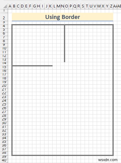 Excelで縮尺に合わせて描画する方法(2つの簡単なステップ)