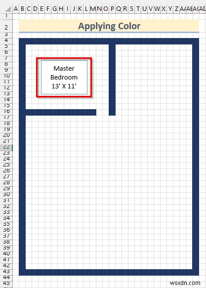 Excelで縮尺に合わせて描画する方法(2つの簡単なステップ)