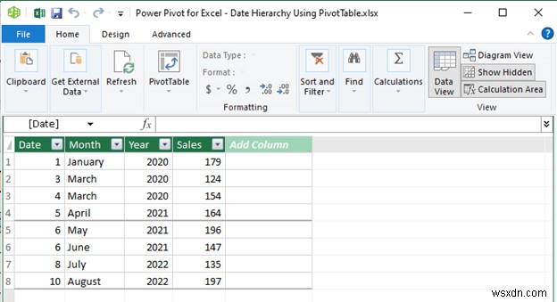 Excel ピボットテーブルで日付階層を作成する方法(初心者向け7ステップ)