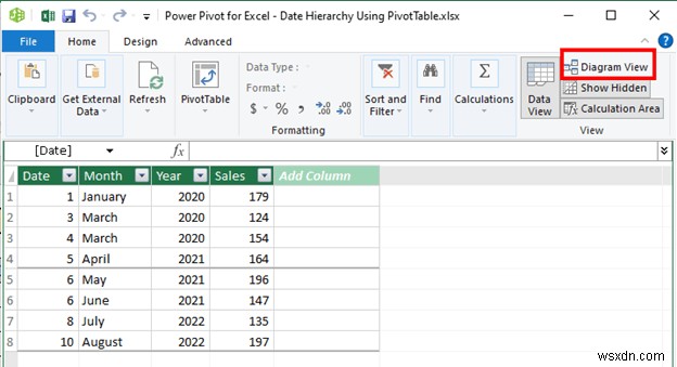 Excel ピボットテーブルで日付階層を作成する方法(初心者向け7ステップ)