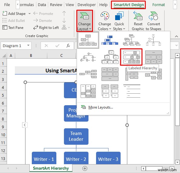 ExcelでSmartArt階層図を作成・活用する方法【初心者向け簡単ステップ解説】