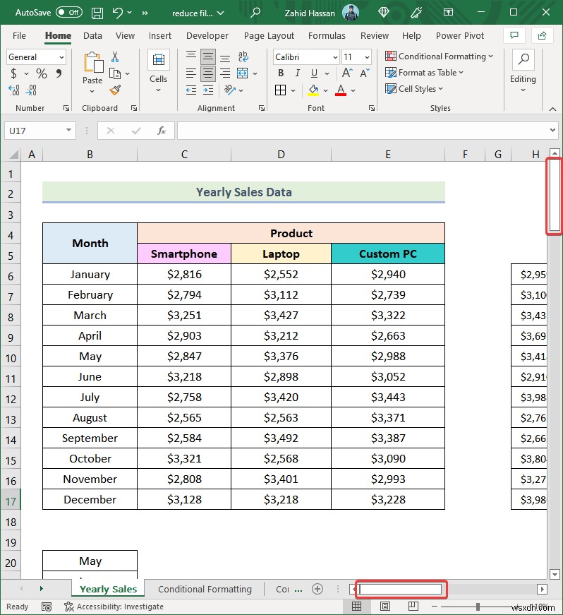 データを削除せずにExcelファイルのサイズを縮小する方法(実践的な9つのテクニック)