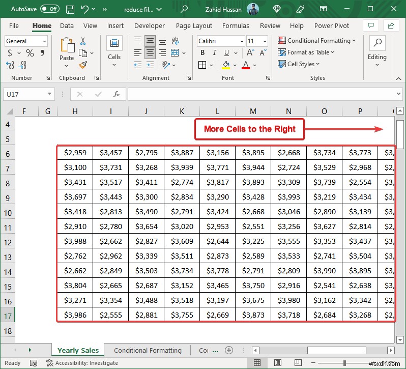 データを削除せずにExcelファイルのサイズを縮小する方法(実践的な9つのテクニック)