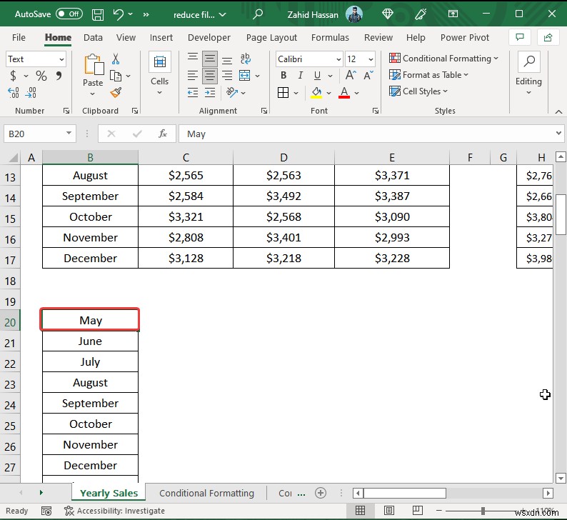 データを削除せずにExcelファイルのサイズを縮小する方法(実践的な9つのテクニック)