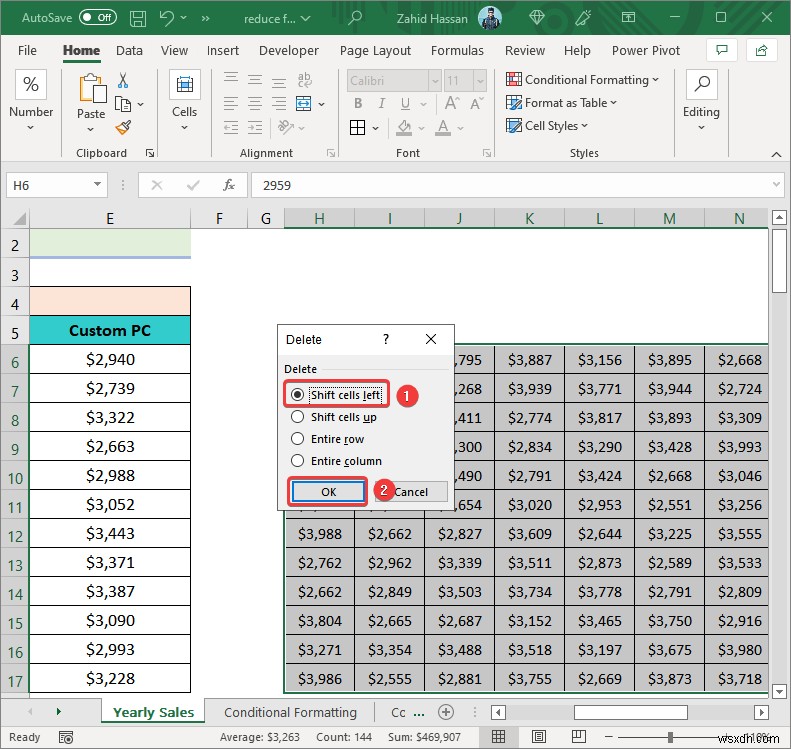 データを削除せずにExcelファイルのサイズを縮小する方法(実践的な9つのテクニック)