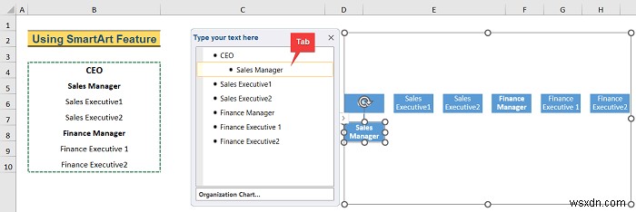 Excelで階層を作成する3つの簡単な方法|SmartArt・ピボットテーブル・Power Pivot
