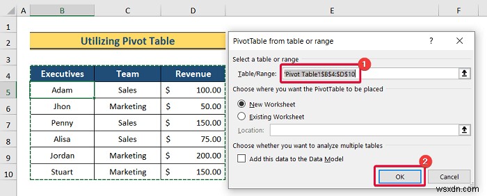 Excelで階層を作成する3つの簡単な方法|SmartArt・ピボットテーブル・Power Pivot
