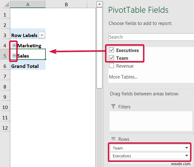 Excelで階層を作成する3つの簡単な方法|SmartArt・ピボットテーブル・Power Pivot