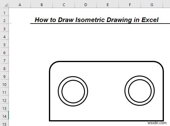 Excelでアイソメ図を描く方法|3つのステップで誰でも簡単に作図できる