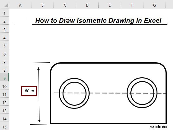 Excelでアイソメ図を描く方法|3つのステップで誰でも簡単に作図できる