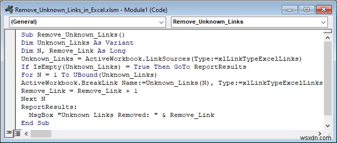 Excelで不明なリンクを削除する方法(4つの実例で解説)