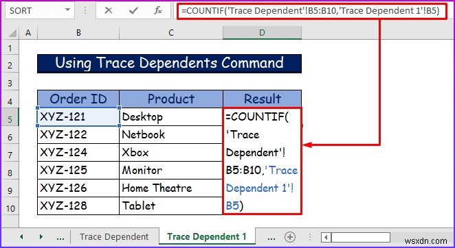 Excelでシート間の依存セルをトレースする2つの簡単な方法