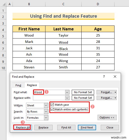 Excelで特定の値が入力されたセルを一括クリアする2つの方法