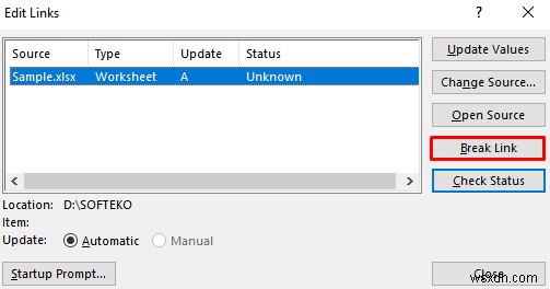 Excelでファイルを開く前に外部リンクを解除する方法(初心者向け簡単手順)