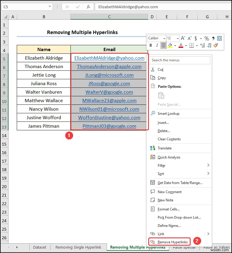 Excelで非表示のリンクを削除する5つの簡単な方法【初心者向け完全ガイド】
