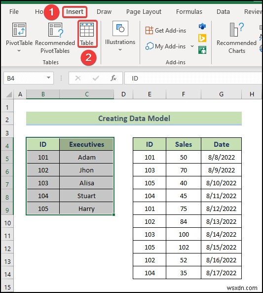 Excelでデータモデルからデータを取得する2つの簡単な方法