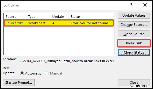 【Excel】リンク元が見つからないときの対処法|リンクを解除する4つの方法