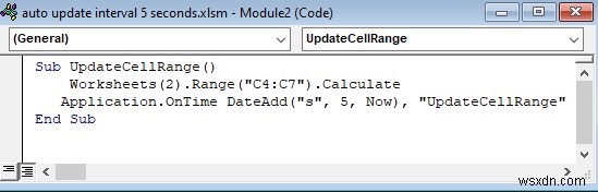Excelで5秒間隔の自動更新を実現する方法|VBAを使った4つの実例